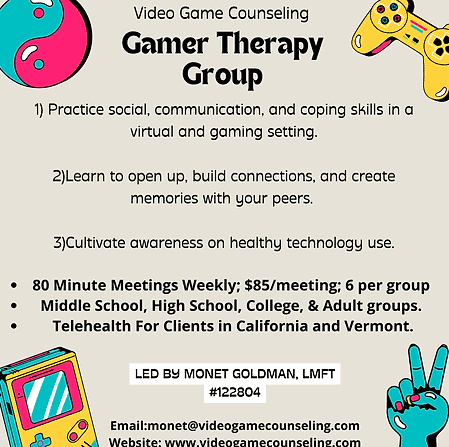 Gamer Therapy Group